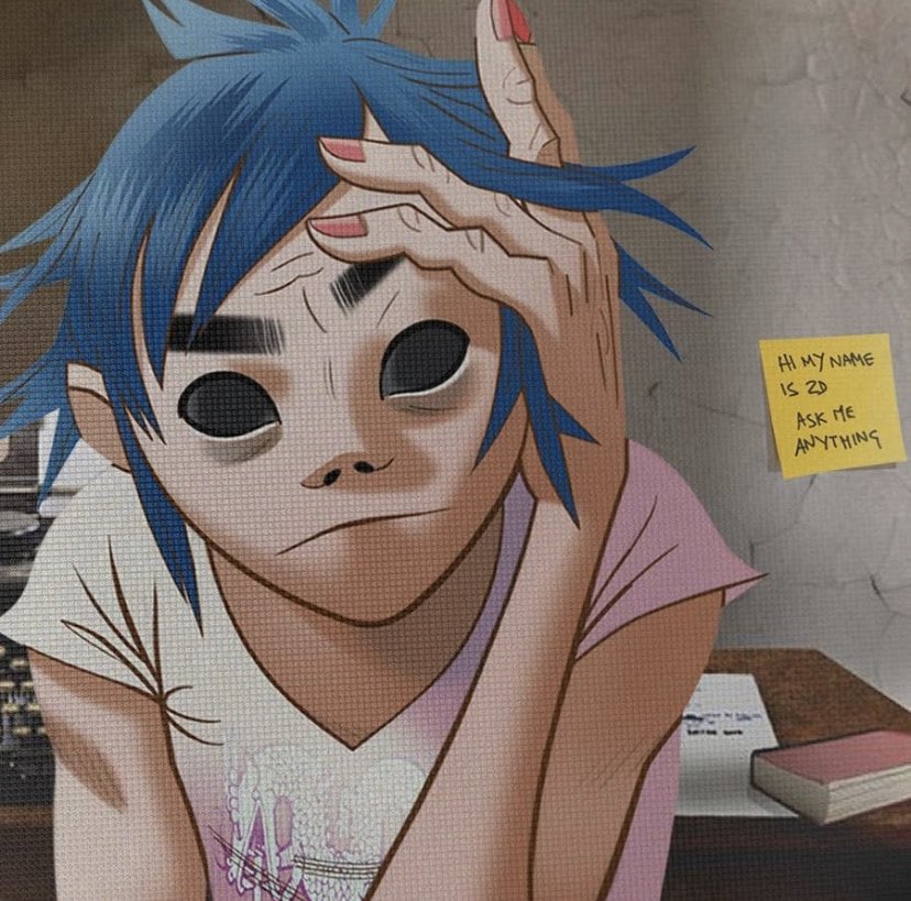 2D from Gorillaz