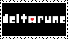 Stamp with Deltarune logo