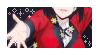 Stamp of Yumeko from Kakugurui